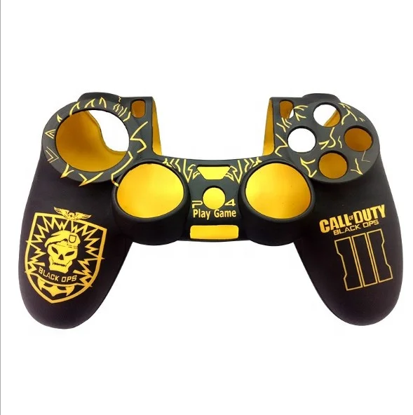 
Amazon Best Seller Laser Printing PS4 Controller Grip Skin, PS4 Slim Skin Cover for Wholesale 