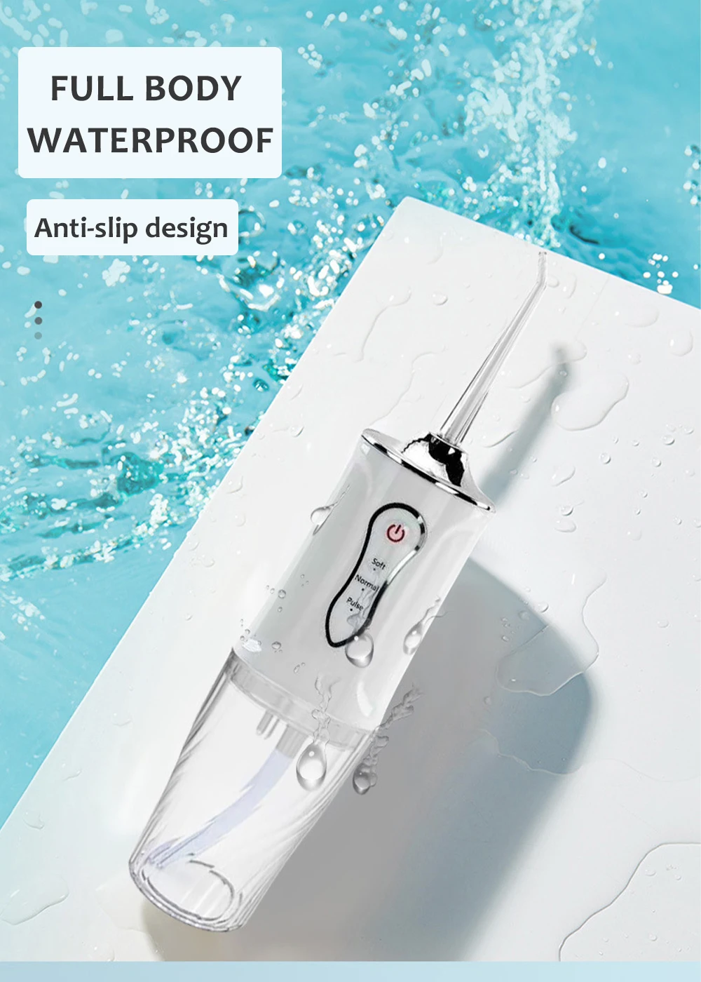 Hot Sales Dropshipping Cordless Electric Usb Rechargeable Mini Portable Water Flosser