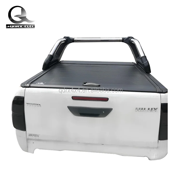 
4x4 Aluminum roller shutter tonneau bed cover for hilux revo/vigo/f150/triton/ranger t6 t7 