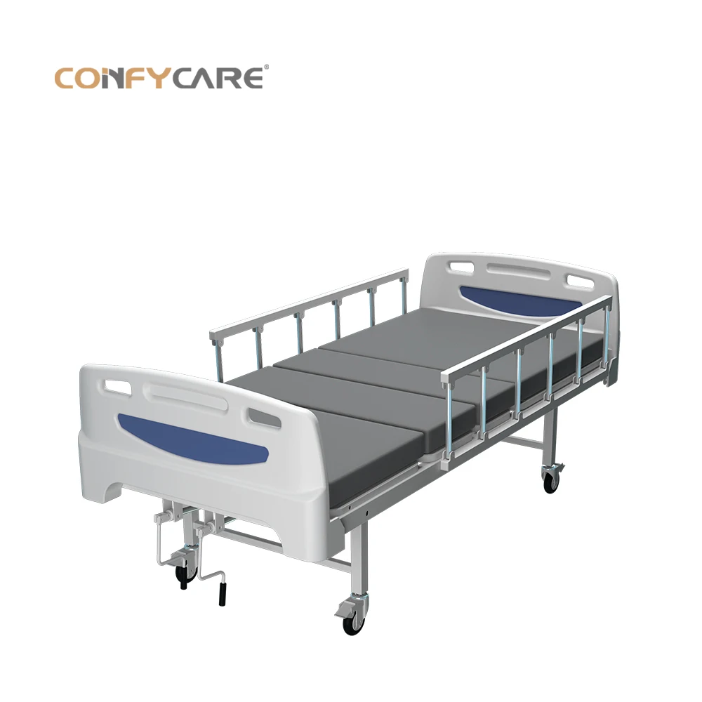Coinfycare JFM02 CE/ISO13485 factory direct crank manual  hospital bed have sufficient inventory