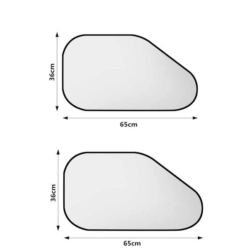 LBB Front Window Sun Protector for UV Rays & Sun Heat Car Windshield Sun Shade with Storage Pouch Car Accessories Fits Small Sed