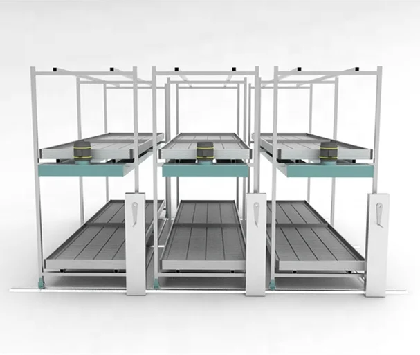 Ebb and Flow ABS Tray Rolling Bench Hydroponic system Equipment Planting Table