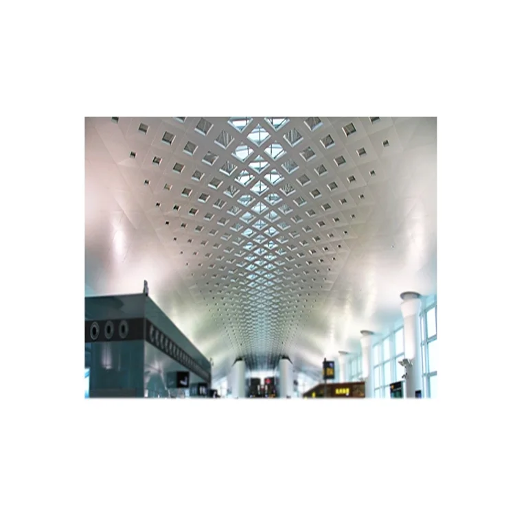 Customized Modern Design Outdoor Wall Decoration Water Resistant Carved Curtain Wall