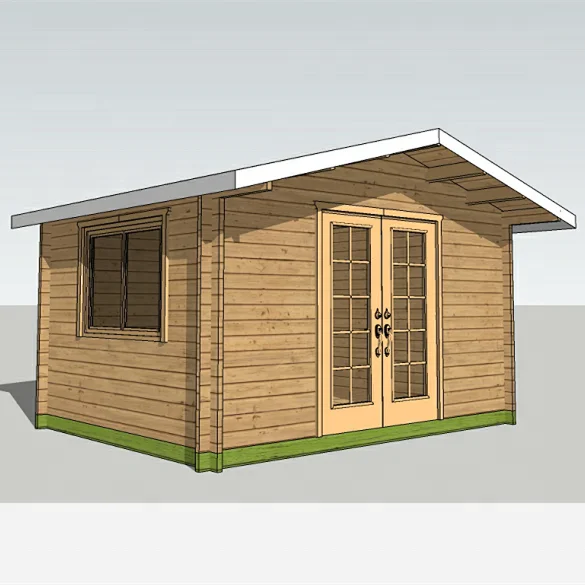 Prefab Wooden Garden Shed/Log House For Sale
