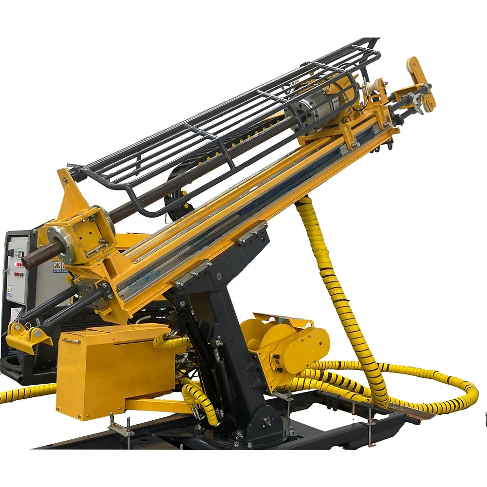 600 Meter Deep Underground Tunnel Drilling Rig Pneumatic Crawler Water Well Drilling Rig For Sale