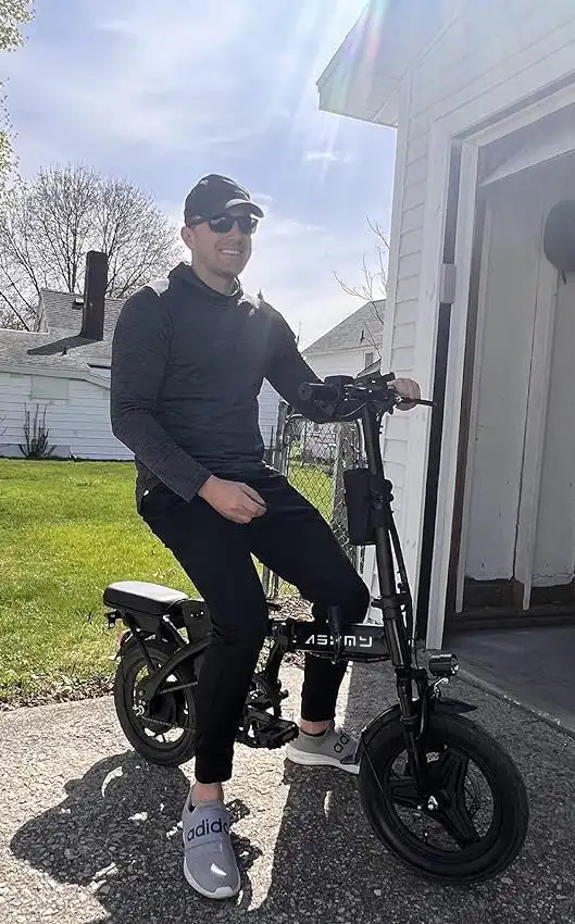 High-Performance E14 Electric Bicycle 48V 350W Motor Long-Life Lithium Battery Disc Brake System Steel Frame Outdoor Off-Road