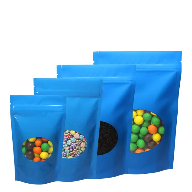 China Factory Sale Metallic Zip Lock Stand Up Tea Pouch,Stand Up Pouch Bag With Zipper