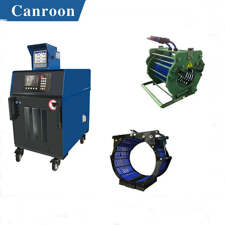 high efficiency for Welding Preheat and post welding heat treatment mobile induction heater with universal wheels