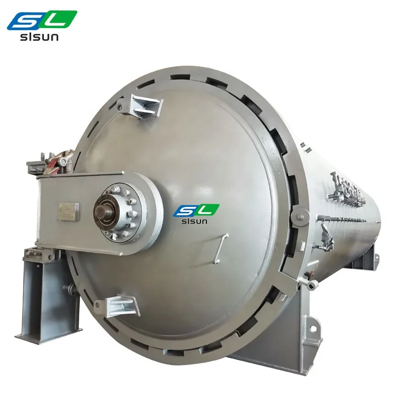 PED Certificate Customized Oven for Carbon Fiber 2MPa Industrial Steel Autoclave for Carbon Fiber