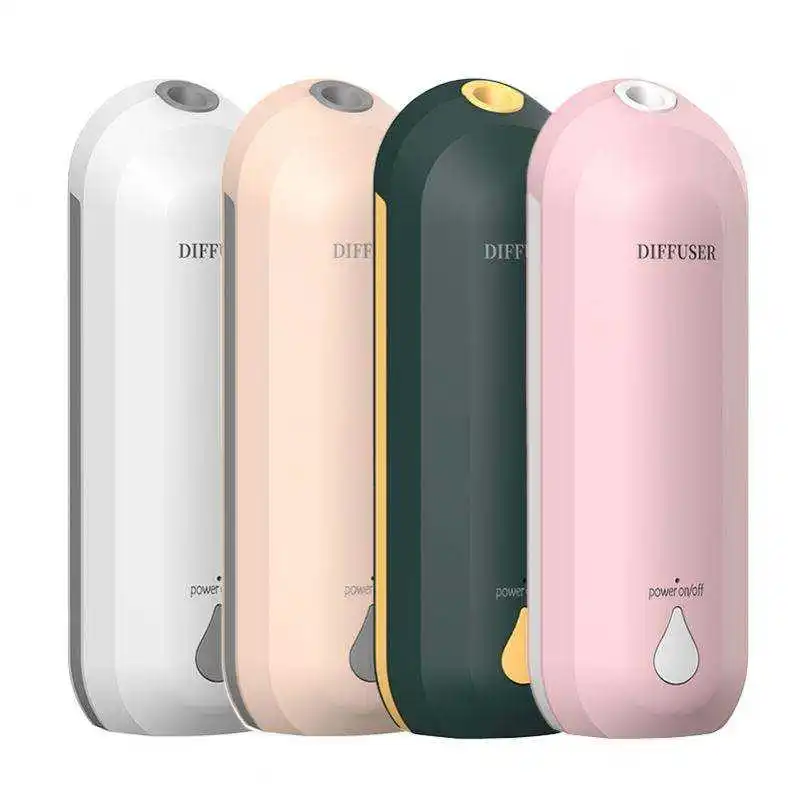 Portable Essential Oil Diffuser Electric Ultrasonic Air Freshen Wall Mount Aroma Diffuser For Toilet Bedroom or Living Room