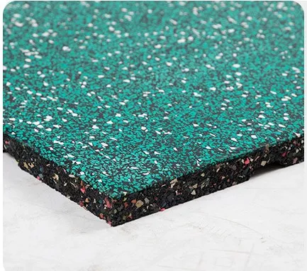 4cm High density EPDM rubber tiles interlocking gym rubber floor mat and playground rubber floor tiles