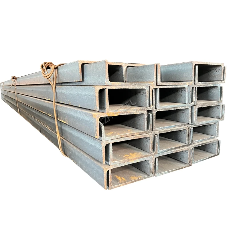 50-400mm Ms s235jr a36 u channel c channel steel price per ton