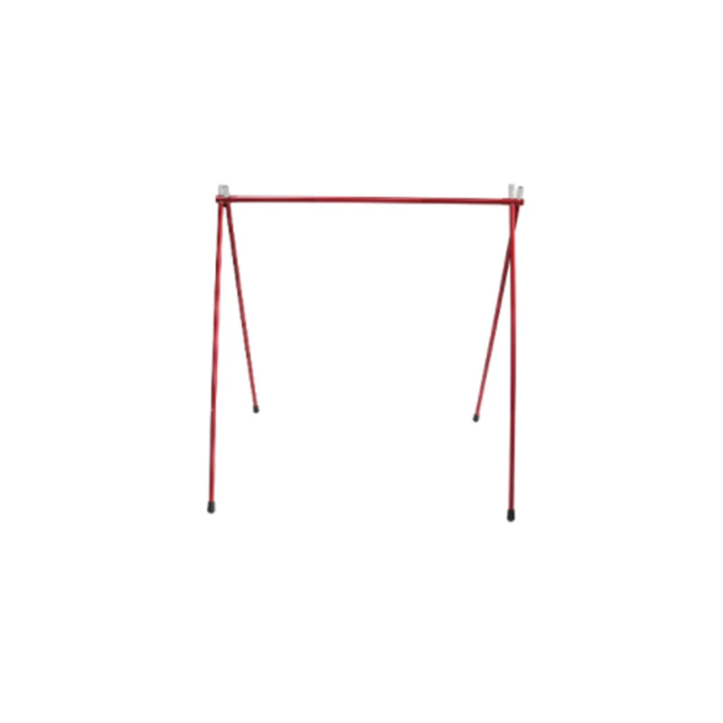 Modern outdoor adjustable pole portable high quality freestanding hanger