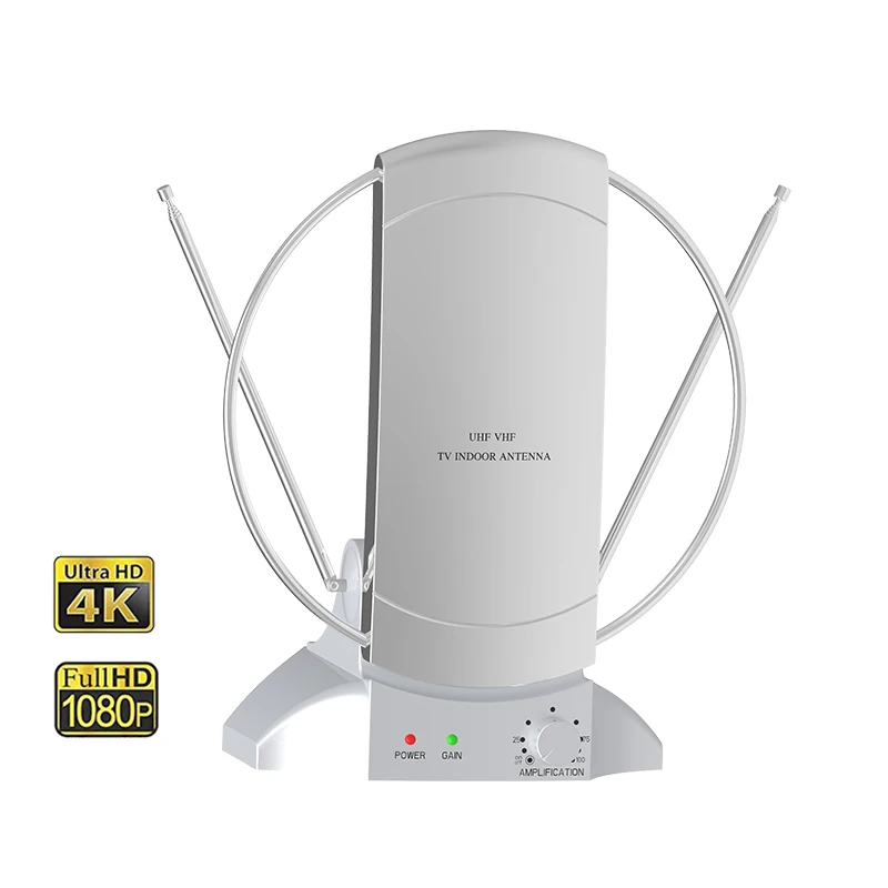 New Selling Hdtv Long Mile Range Tv Antena Indoor High Gain Dvb T2 Aerial Digital Tv Antenna With Long Warranty