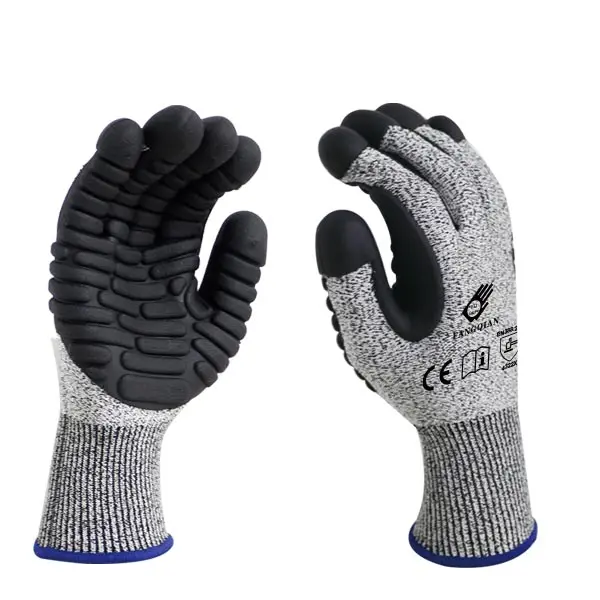 High Quality Anti impact TPR Gloves Safety Work Gloves