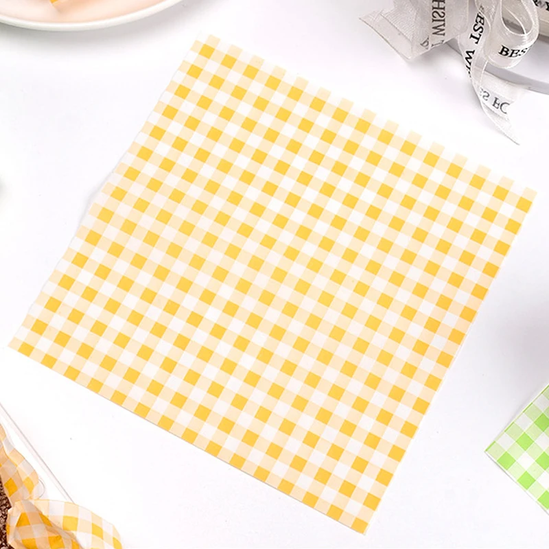 Food Grade Waxed Paper Customize Logo Greaseproof Pe Wax Burger Wrap Paper