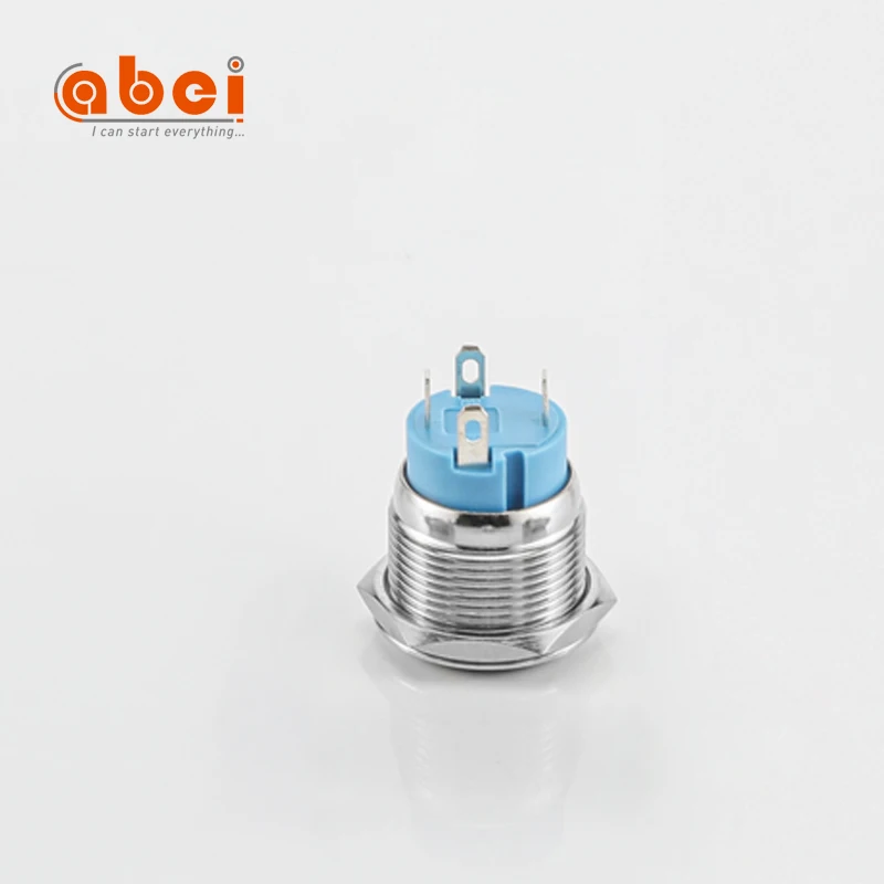ABEI 19mm 5A 4Pins light led 220v waterproof start stop lock momentary push button toy on off switch