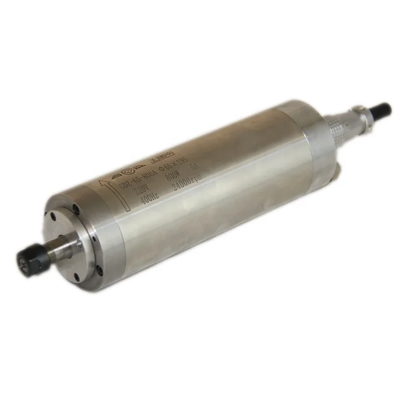 Water cooled spindle GDZ65-800A er11 Collect nut 65 diameter 800w spindle cnc