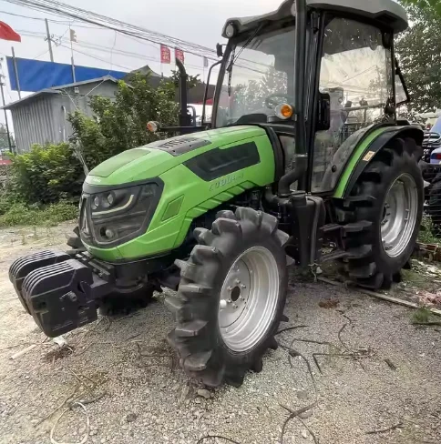 DEUTZ FAHR Used tractor farm agricultural 4WD 80HP farming 4x4 wheel Tractor For Sale