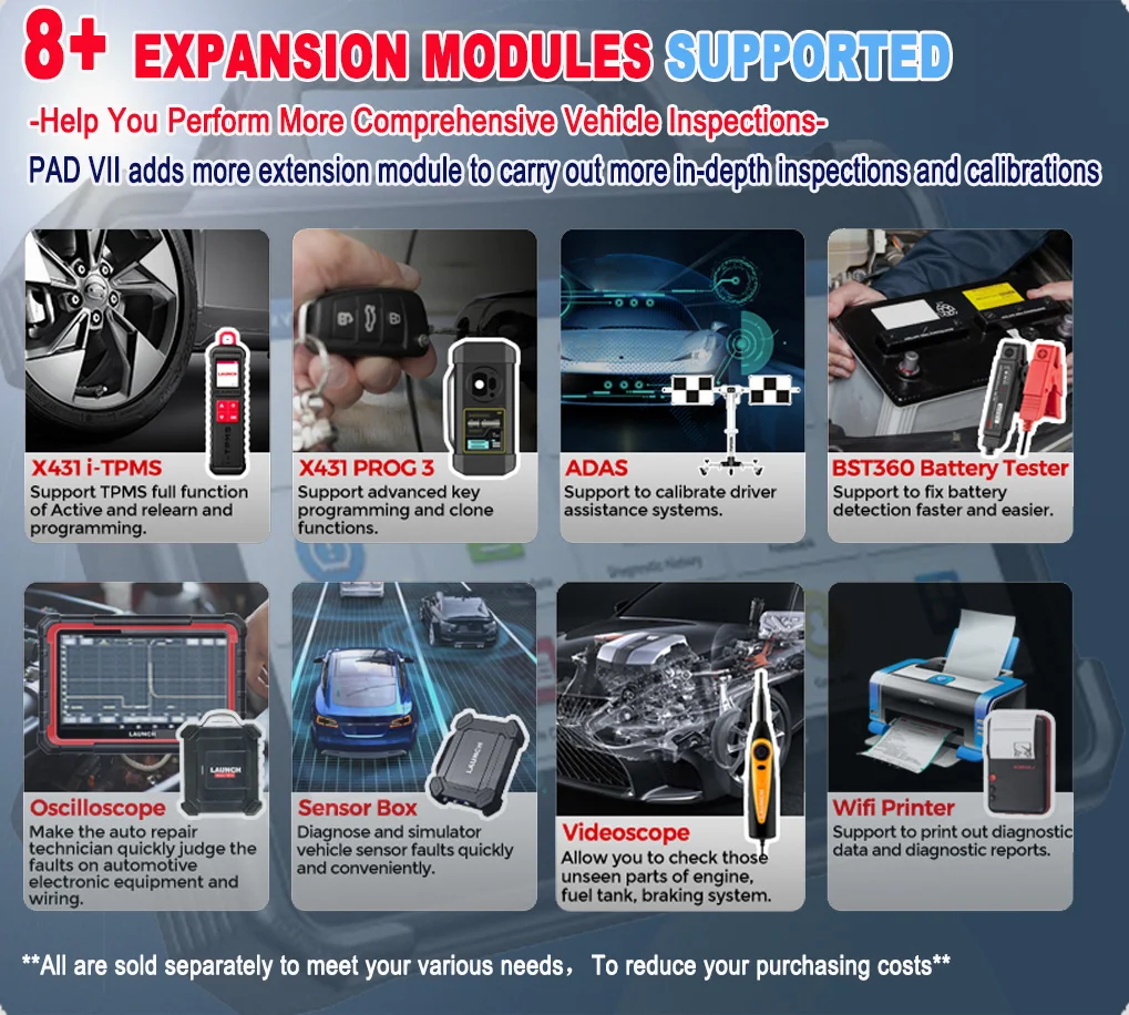 2024 Launch X431 PDA VII Maxisys Ultra Automotive ECU Key Programmer tools Obd2 Diagnostic Scanner for All Cars