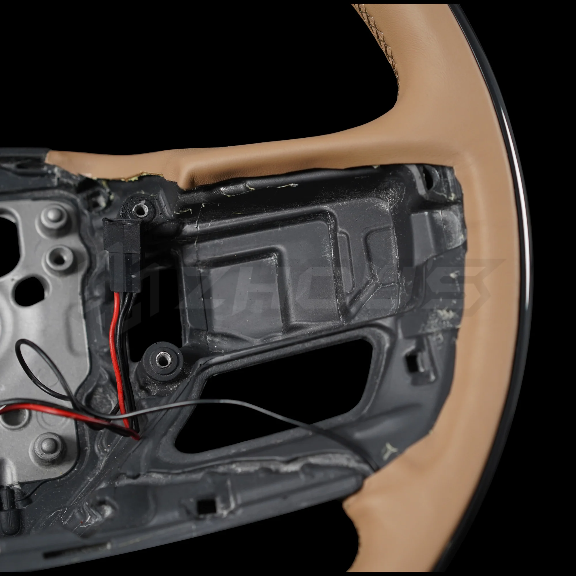 Automotive Parts Driving Interior Accessories Custom Brown Wooden Steering Wheel For Range Rover L460