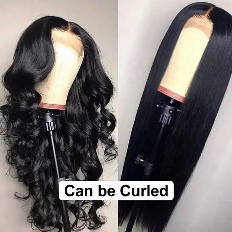 360 Transparent Glueless HD Human Hair Extensions Lace Front Wigs,Straight 360 Frontal Full Lace Human Hair Wig for Black Women