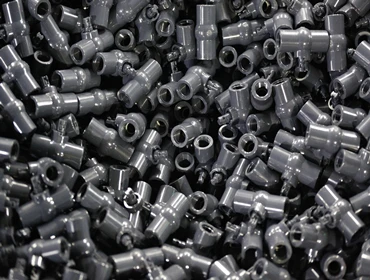 ERA PVC/CPVC Plastic valves and fittings PVC compact 3-ways ball valve Plumbing Material Fitting Plastic