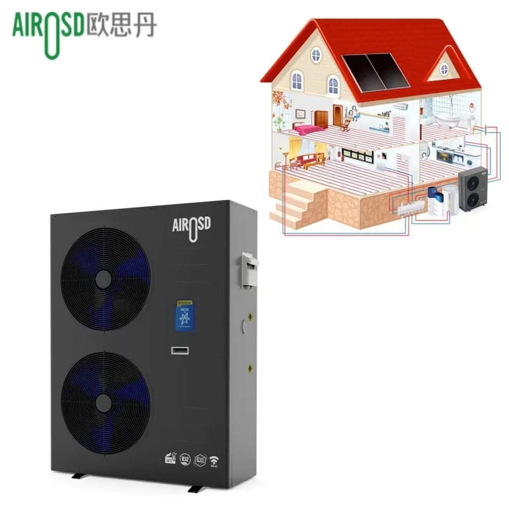 R32 Dc Inverter Heating and Cooling and Hot Water Heat Pump Air to Water