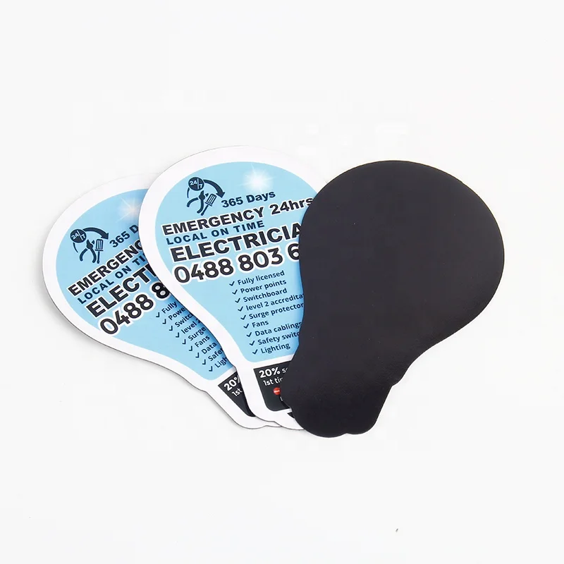 Promotional Custom Shape Business Card Paper Fridge Magnet Custom Plumber Fridge Magnet with DL layer