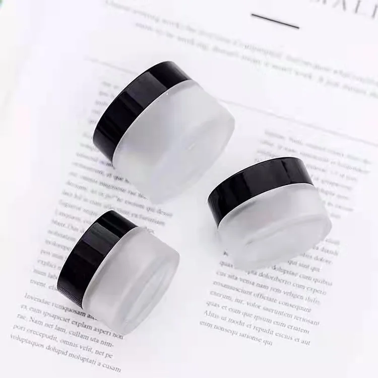 5 г 10 г 15 г 30 г 50 г 100 г прозрачный Янтарный матовый косметический крем стеклянная банка с крышкой