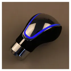 Touch Sensitive LED Light Shifter Car Gear Shift Knob USB Charge RGB 7-color