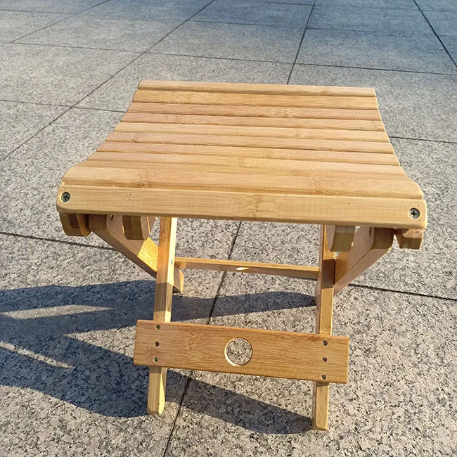 Stable And Firm, Bamboo Is Durable And Of Good Quality Pocket Folding Fishing Stool  Tube Chair Outdoor Rest Folding Stool