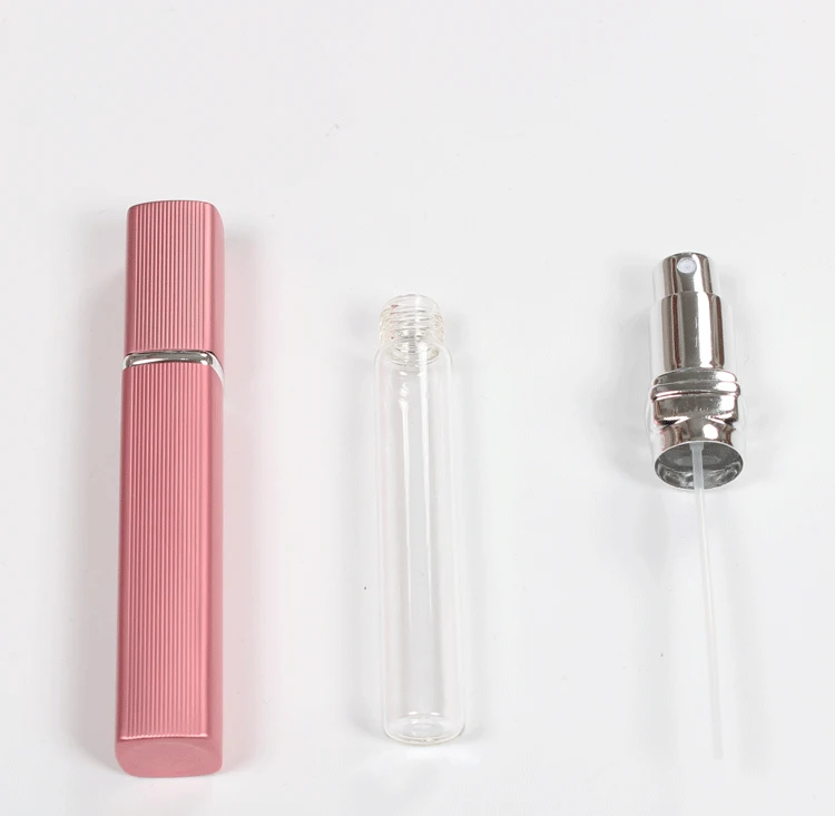 5 мл дорожный портативный многоразовый распылитель, алюминиевый флакон для парфюма, косметическая упаковка