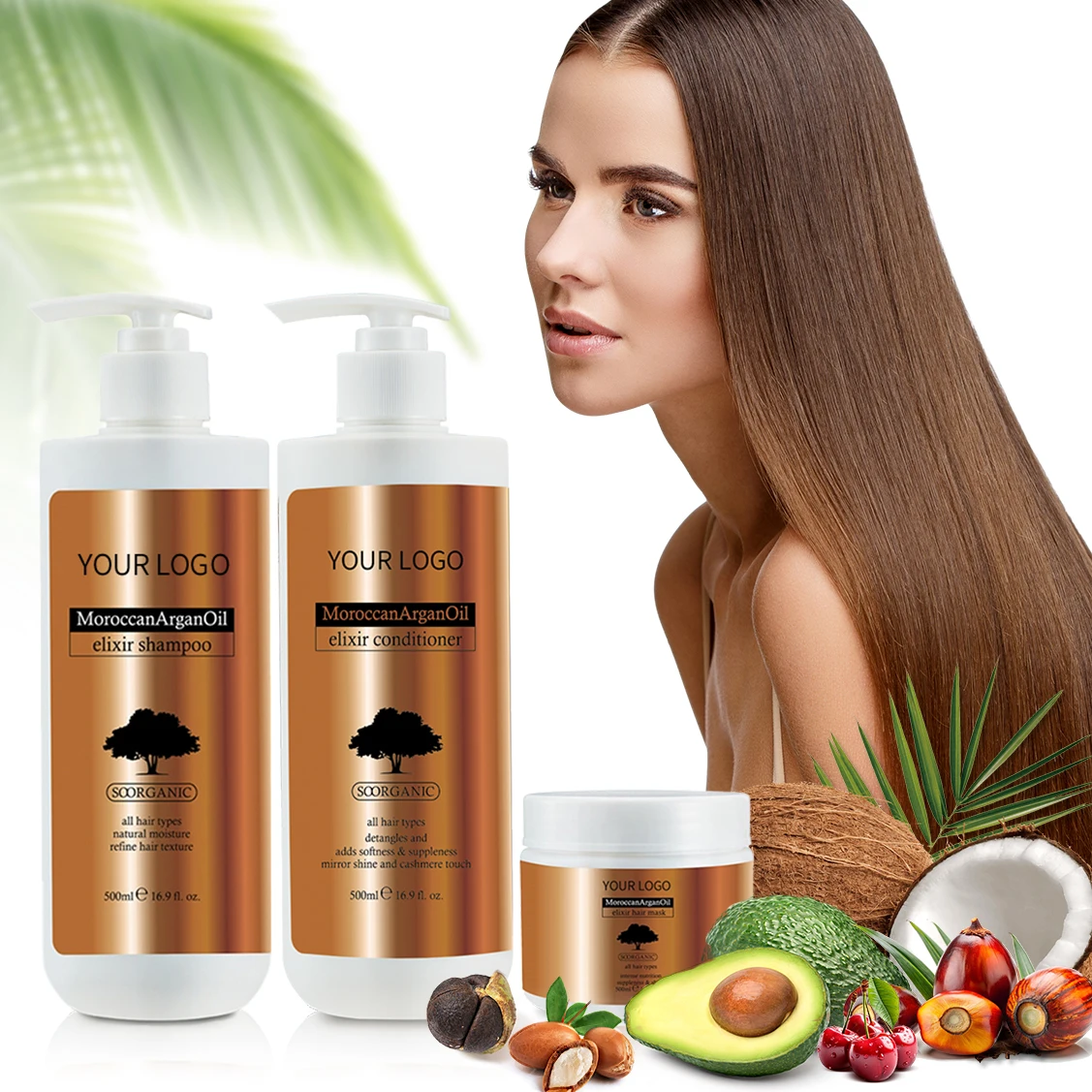 Wholesale Price Banata Oil Nourishing And Repair Hair Shampoo Natural Argan Oil Shampoo Customized Logo