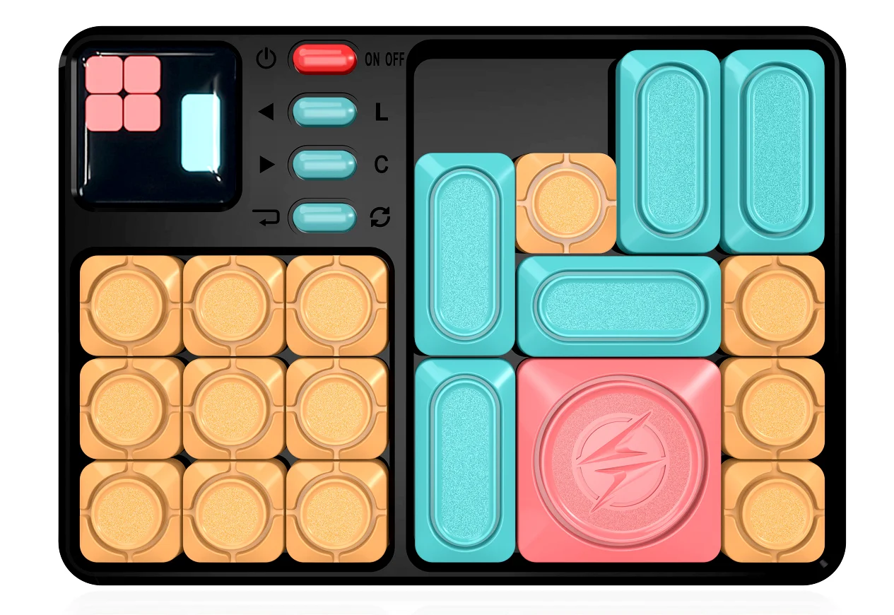 All in one Board super maze game Slide Huarong Road  suegged  Puzzles Interactive Fidget Educational Toys