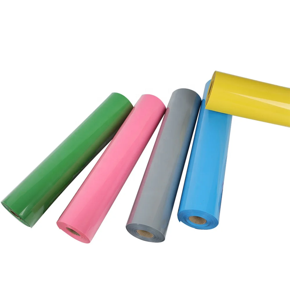 Guangyintong Rose Gold Glitter Iron On Vinyl Glow In The Dark Vinyl Iron On Paper