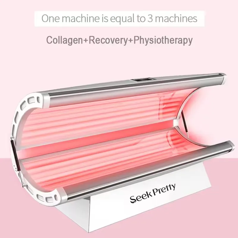 630nm 660nm 850nm Facial Device Full Body Skin Tightening Machine Pdt Photon Anti-Aging Face Led Red Light Therapy Bed_16