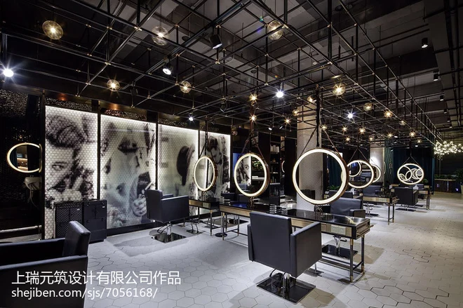 Goodway salon mirror station with mirror beauty led hair salon mirror