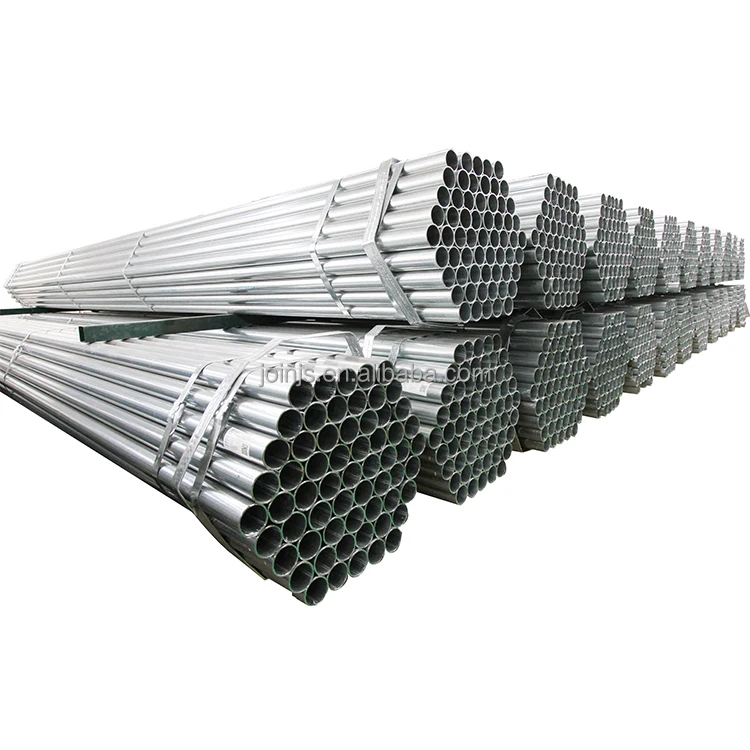 Wholesale DN15 DN25 DN30 galvanized steel pipe thin wall galvanized round pipe large diameter fire protection pipe spot
