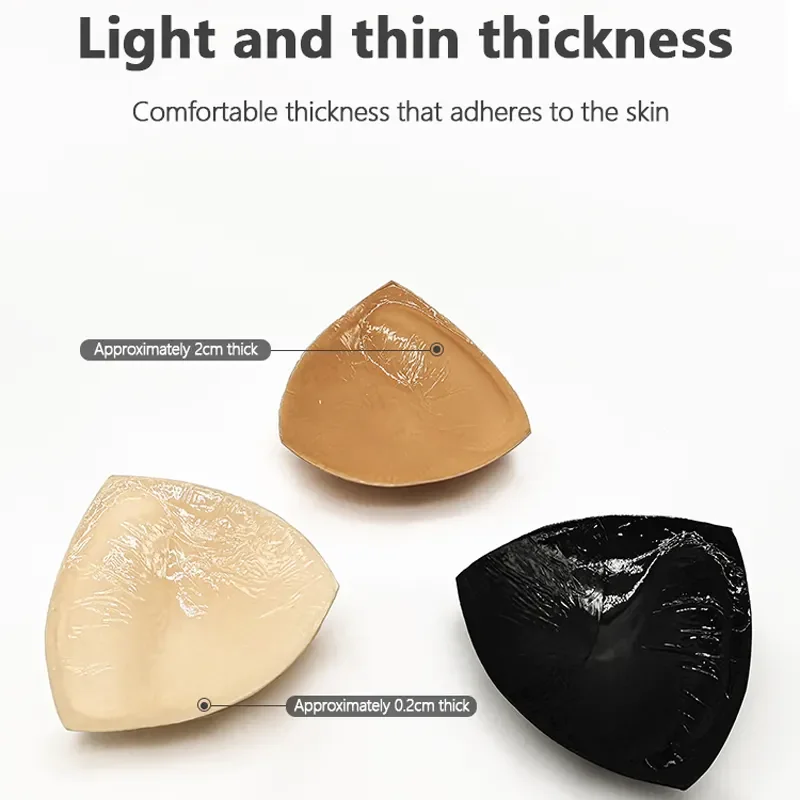 Ultra Boost Sports Bra Pad Inserts Double Sided Sticky Bra Cup Insert 2PC Set