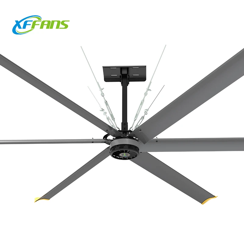 PMSM Motor 10ft Big Size HVLS Industrial Ceiling Fan
