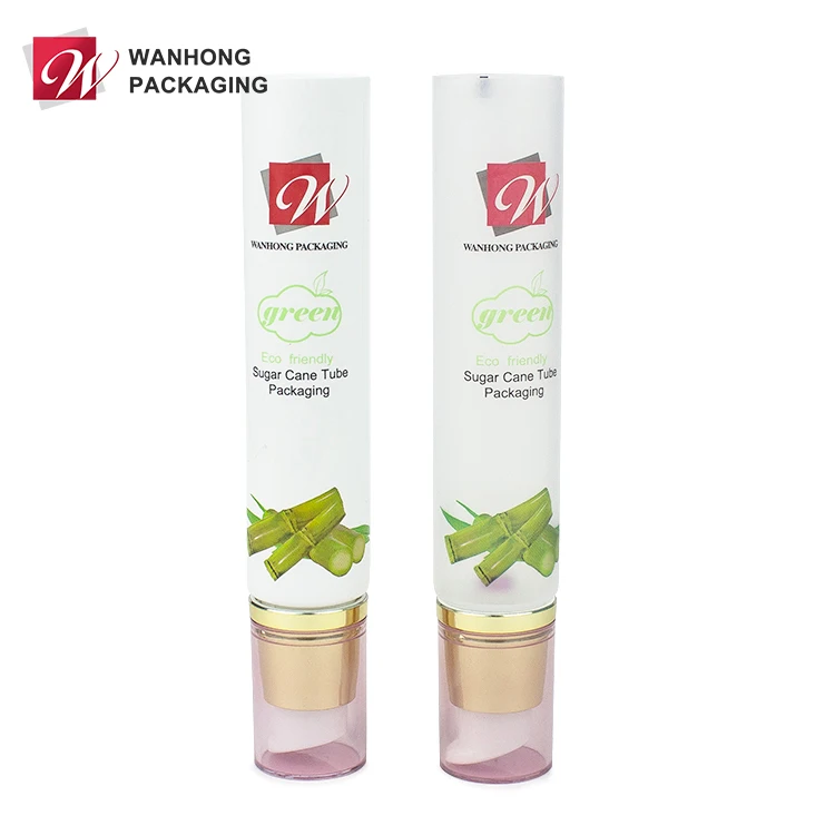 3ml - 400ml Eco Friendly Sugarcane Green PE Biobased Plastic Tube