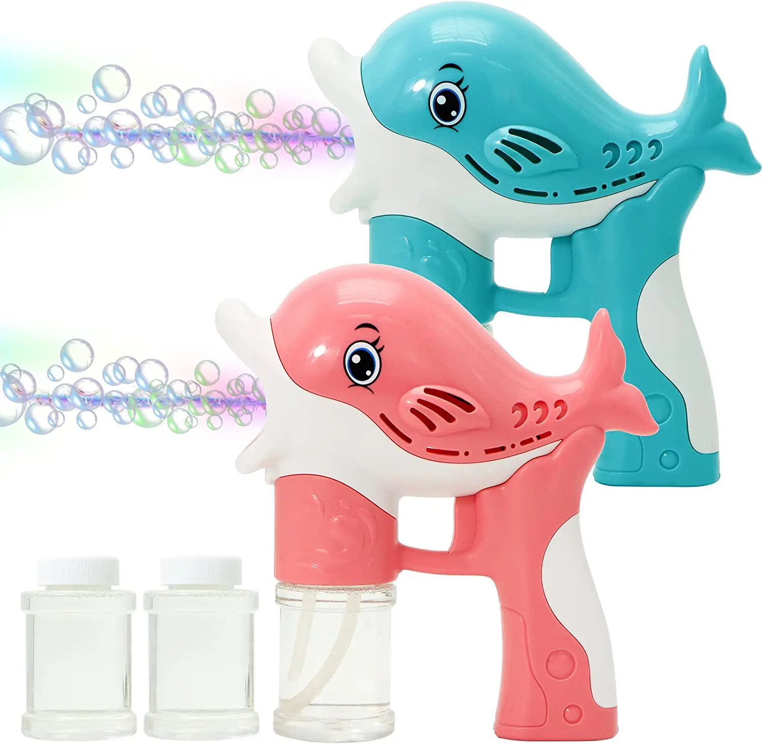 Прямая продажа с фабрики пузырьковый пистолет с раствором милый мультяшный дизайн утка Медведь автоматический пузырьковый производитель для активного отдыха