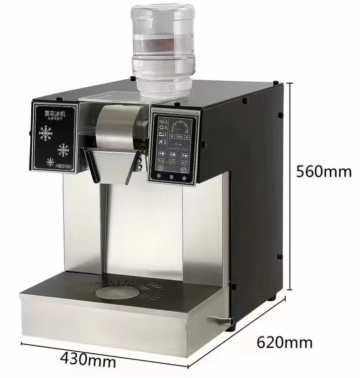Korean Bingsu Machine Made In China/Snowflake Ice Machine ice-cream for Coffee/Milk-tea/Restaurant