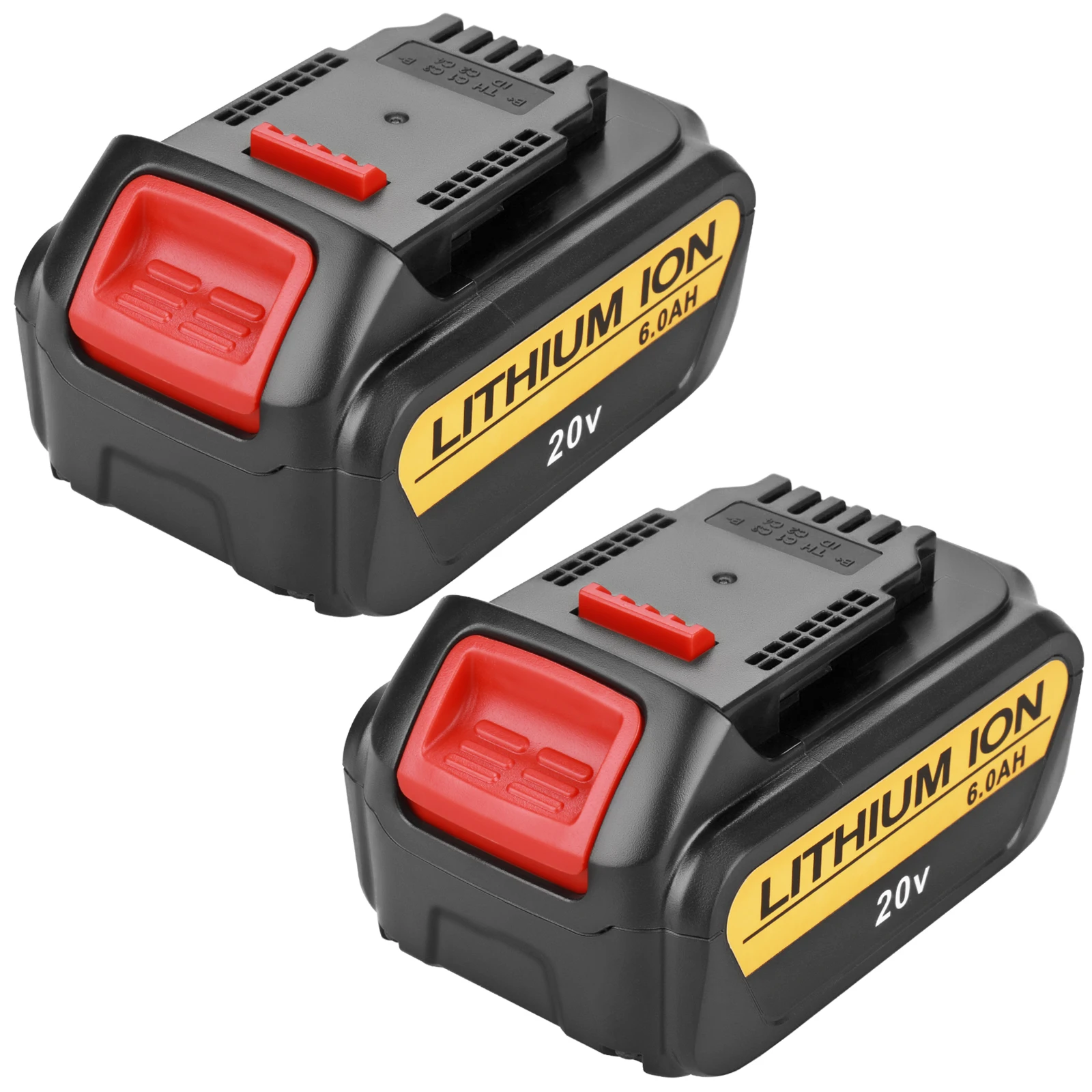 20V 2600mAh Compact Lithium 2.6Ah DCB200 Battery For Dewalts DCB205 DCB204 CORDLESS