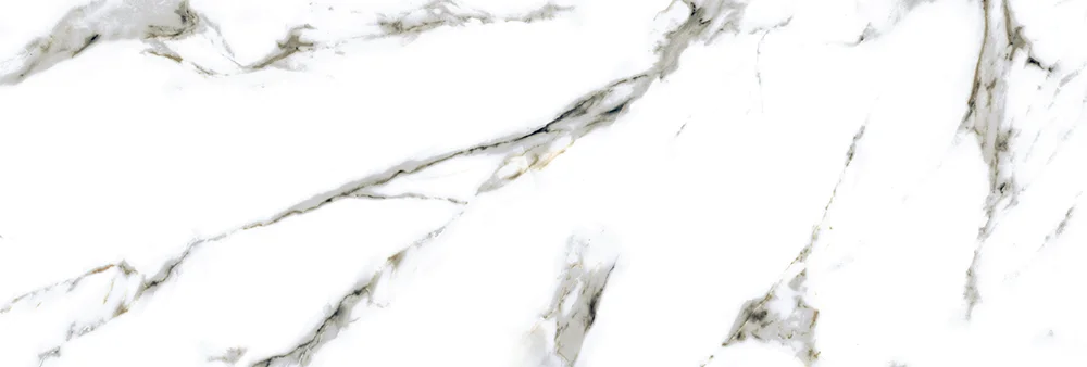 Caracata white marble to see 3d polished glazed porcelain