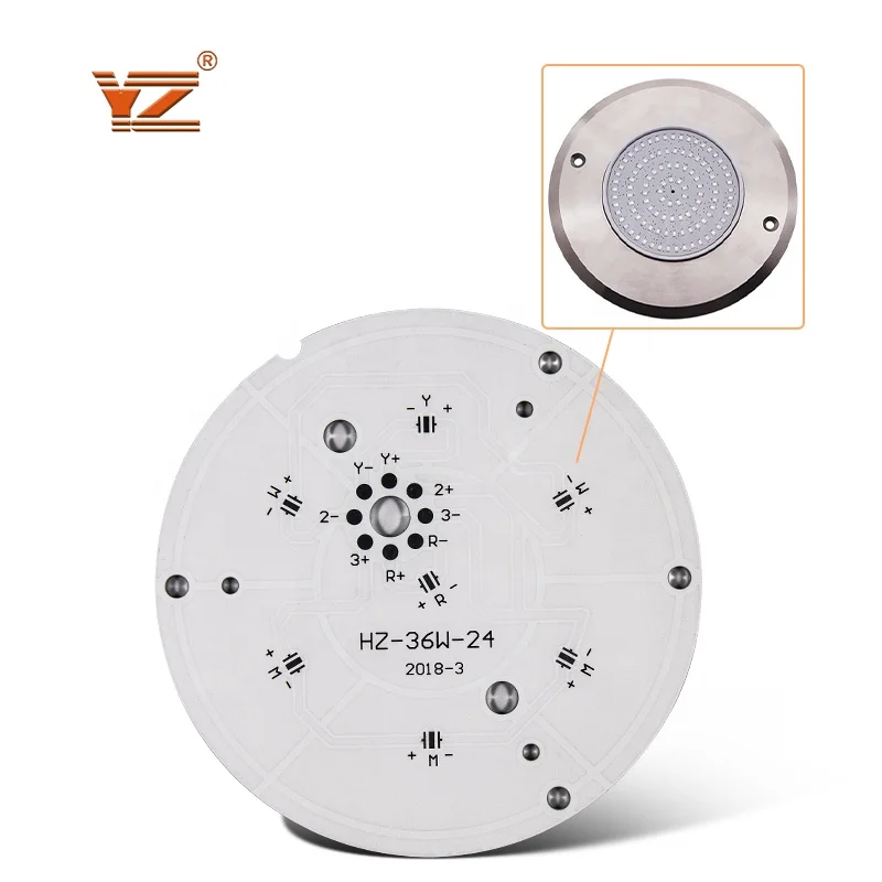 Shenzhen Professional Circuit Board Manufacturer Rohs 94vo led pcb board Custom LED PCB Assembly led ring light pcb