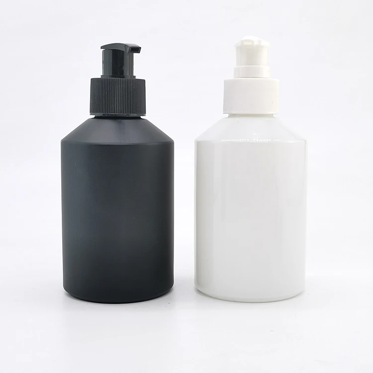 200ml 120ml 100ml 60ml 30ml 15ml serum packaging bottles 100g 50g 30g 15g cream jars matte frosted black glass cosmetic bottle