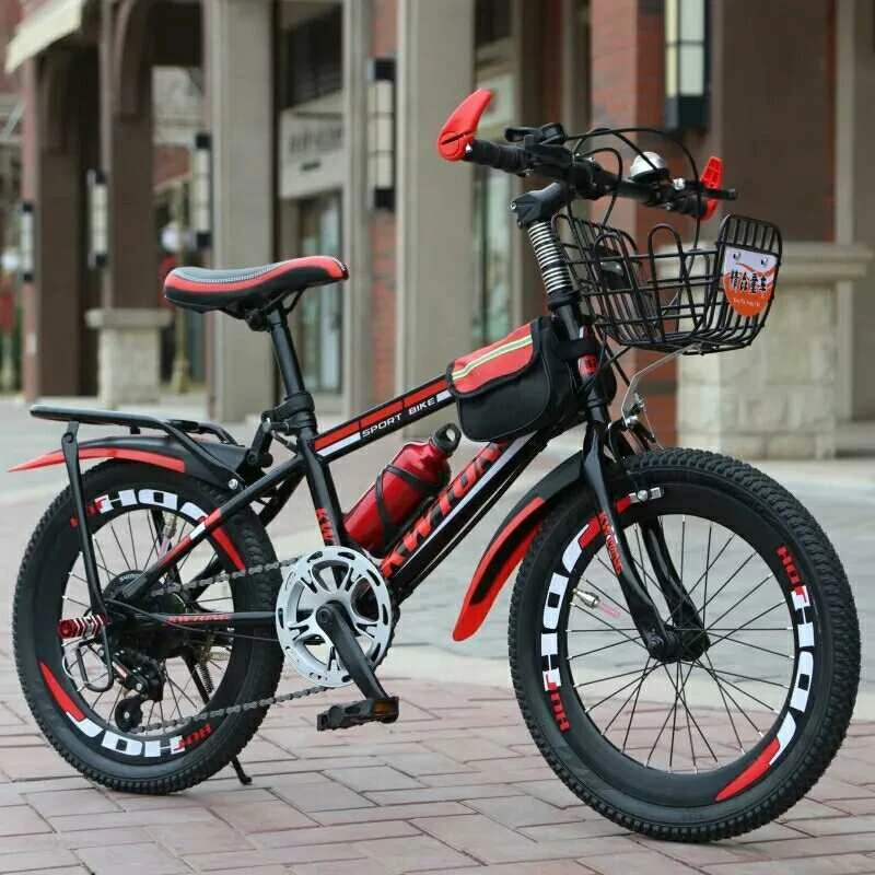 Mountain bike 7 speed 6 15 years old girls boys 18 24 inch sports kids bike children gifts steel racing mountain bike