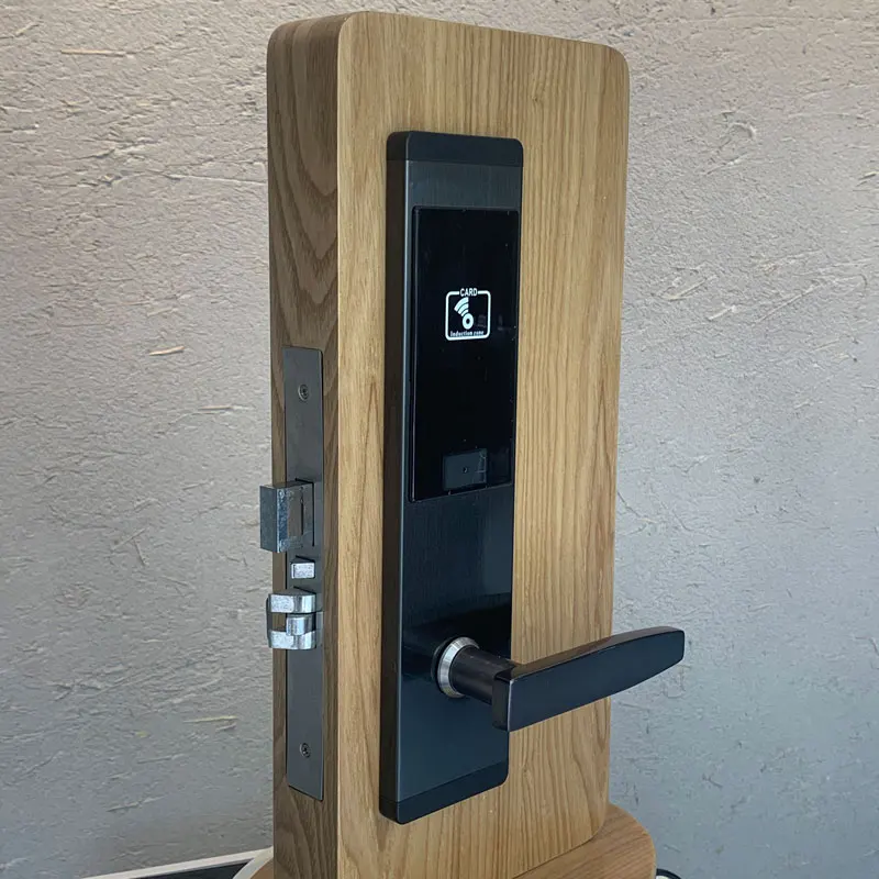 Deluns Best Security Electronic Lock Keyless Swipe RFID Key Card Entry Door Lock with Free Hotel Lock Software